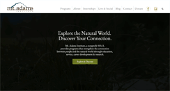 Desktop Screenshot of mtadamsinstitute.org